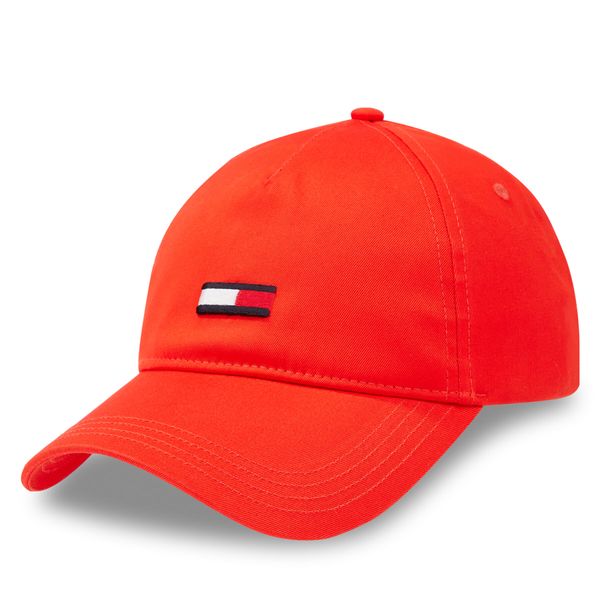 Tommy Jeans Šilterica Tommy Jeans Tjm Elongated Flag Cap AM0AM11692 Hot Heat XM9