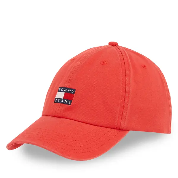 Tommy Jeans Šilterica Tommy Jeans Tjm Heritage Cap AM0AM12020 Crvena