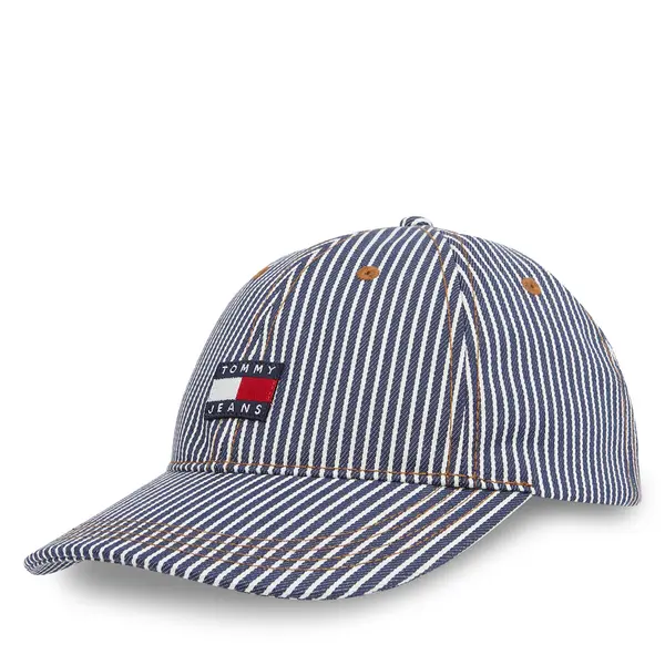 Tommy Jeans Šilterica Tommy Jeans Tjm Heritage Stripe Cap AM0AM13358 Tamnoplava