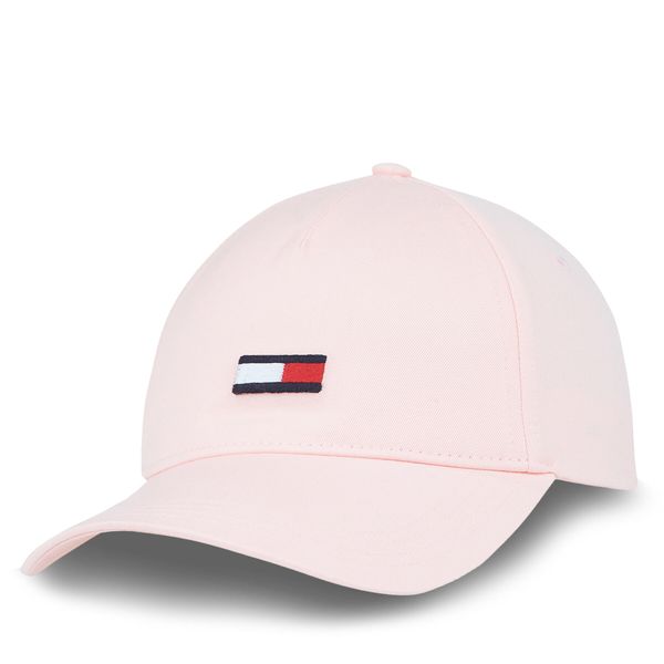 Tommy Jeans Šilterica Tommy Jeans Tjw Elongated Flag Cap AW0AW15842 Tickled Pink TIC