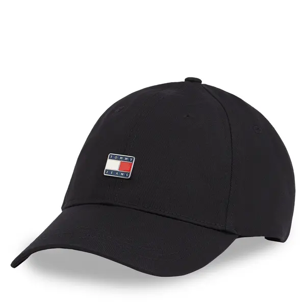 Tommy Jeans Šilterica Tommy Jeans Tjw Heritage Plaque Cap AW0AW16986 Crna