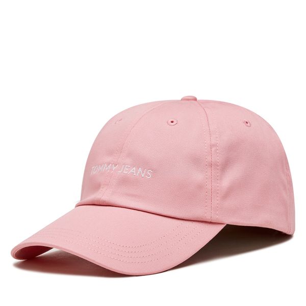 Tommy Jeans Šilterica Tommy Jeans Tjw Linear Logo Cap AW0AW15845 Ballet Pink THA