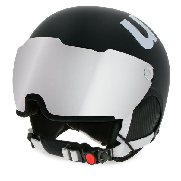 Uvex Skijaška kaciga Uvex Hlmt 500 Visor 56/6/213/21 Black/White Mat