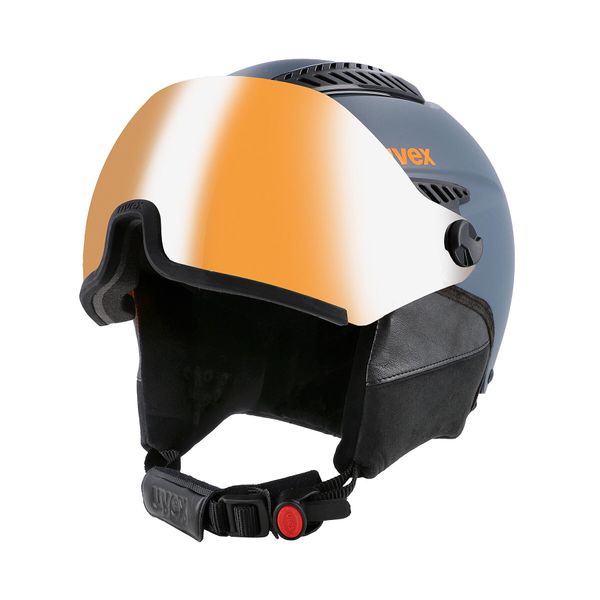 Uvex Skijaška kaciga Uvex Hlmt 600 Visor S5662363004 Dark Slate Orange Ma