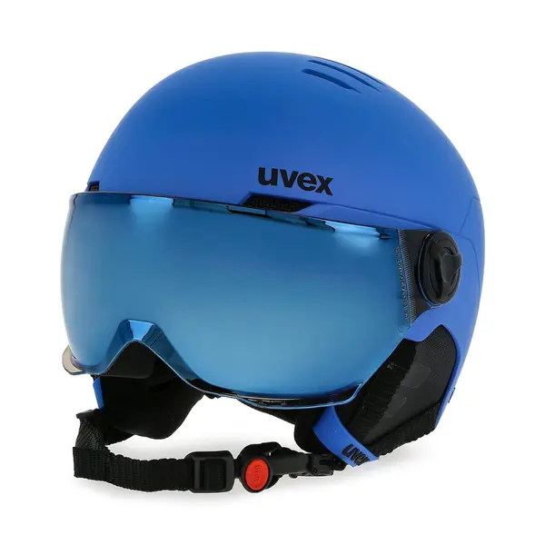 Uvex Skijaška kaciga Uvex Rocket Jr Visor 56/6/263/20 Plava