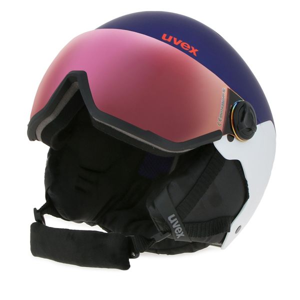 Uvex Skijaška kaciga Uvex Wanted vis 5662629005 Purple Bask / White Mat