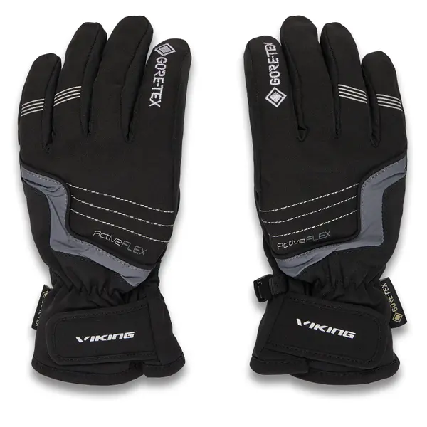 Viking Skijaške rukavice Viking Helix GTX Ski 165/22/2252/08 Crna