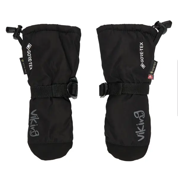Viking Skijaške rukavice Viking Nomadic GTX Kids 165/23/9336/0900 Crna