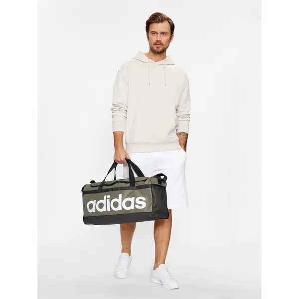 Adidas Sportska torba adidas Essentials Linear Duffel Bag Medium HR5350 Zelena