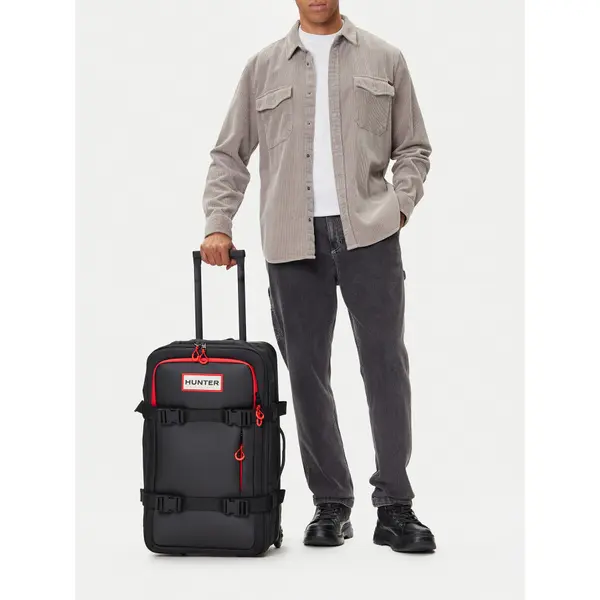 Hunter Srednji kofer Hunter CEO-HTR-WAL-004-M Crna