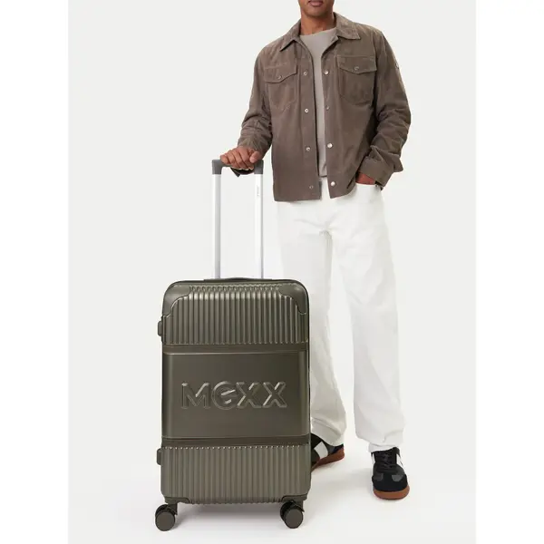 Mexx Srednji kofer MEXX CEO-MEXX-037-M-SILVER Srebrna