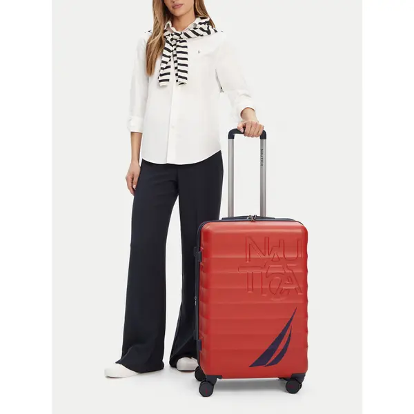Nautica Srednji kofer Nautica CWBEO-NTC-KS-004-07-M Crvena