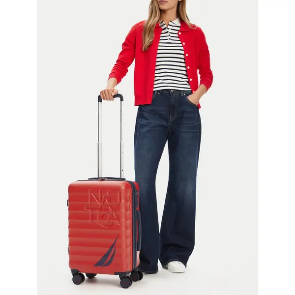 Nautica Srednji kofer Nautica CWBEO-NTC-KS-004-07-S Crvena
