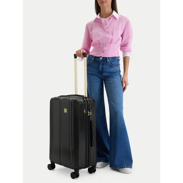 Nine West Srednji kofer Nine West CEO-NW-M-003-09 BLACK Crna