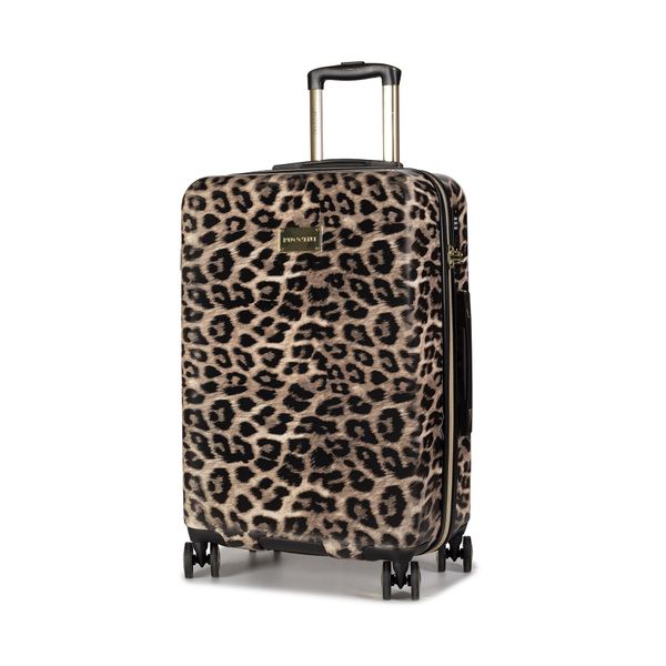 Puccini Srednji kofer Puccini Beverly Hills ABS015B 6 Beige/Black