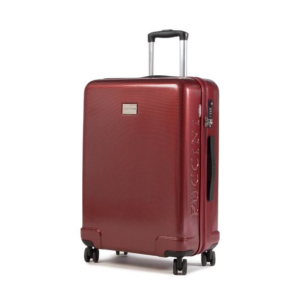 Puccini Srednji kofer Puccini Panama PC029B Tamnocrvena