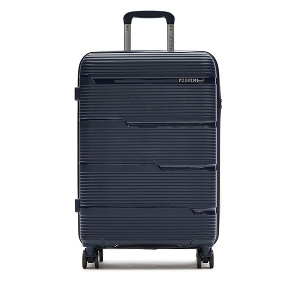 Puccini Srednji kofer Puccini PP023B Tamnoplava