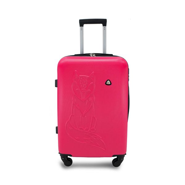 Semi Line Srednji kofer Semi Line T5625-4 Ružičasta