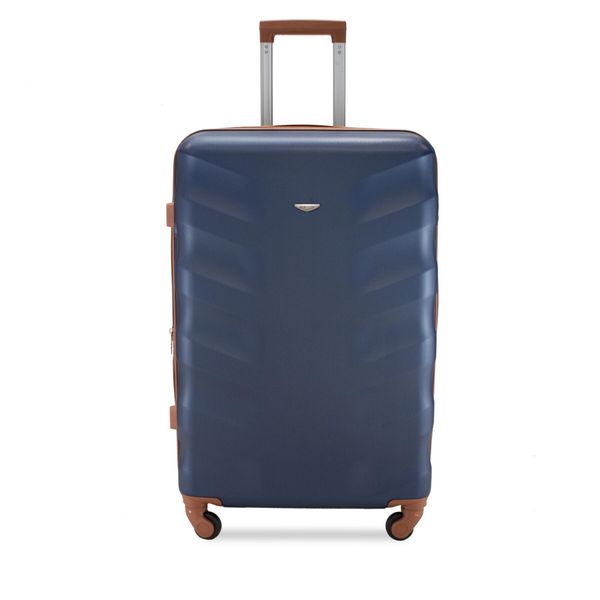 Semi Line Srednji kofer Semi Line T5706-2 Granatowy+Brąz