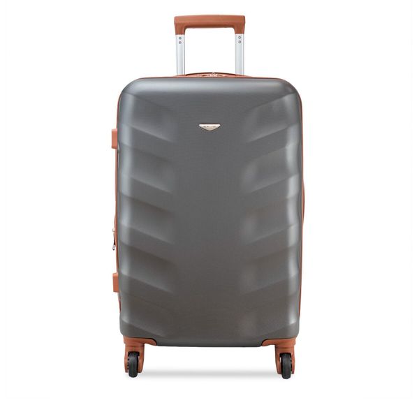 Semi Line Srednji kofer Semi Line T5707-2 Grafitowy+Brąz