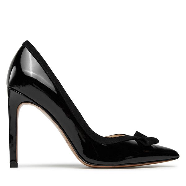 Baldowski Štikle Baldowski D04460-1451-001 Lakier Czarny/Zamsz Czarny