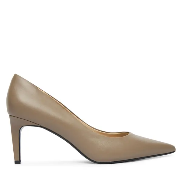 Calvin Klein Štikle Calvin Klein Ess Stiletto 70 HW0HW02607 Bež