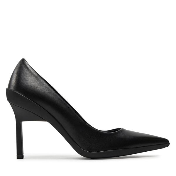 Calvin Klein Štikle Calvin Klein Heel Pump 90 Leather HW0HW02033 Black BEH