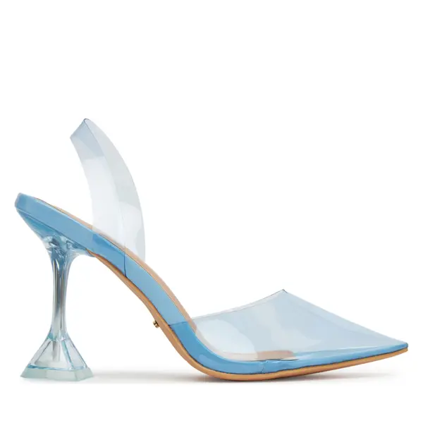 DeeZee Štikle DeeZee ZALHT-02 BLUE PU Transparentna