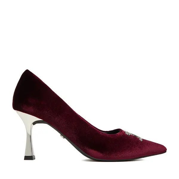 Juicy Couture Štikle Juicy Couture EO-R24SS94659 Tamnocrvena