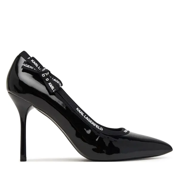 Karl Lagerfeld Štikle KARL LAGERFELD KL30908R Crna