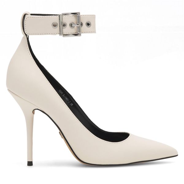 Nine West Štikle Nine West SJ1487-2 Bijela