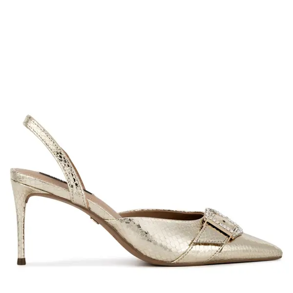 Nine West Štikle Nine West SJ1489-6 Zlatna