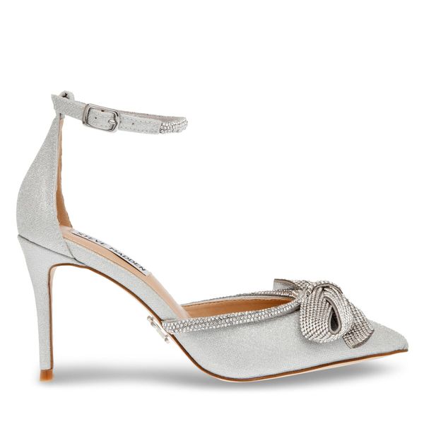 Steve Madden Štikle Steve Madden Lumiere Sandal SM11002640-02002-742 Silver Glitter