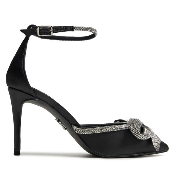 Steve Madden Štikle Steve Madden Lumiere Sandal SM11002640-04003-486 Black Satin