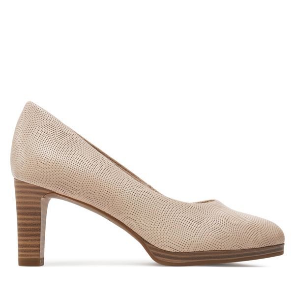 Tamaris Štikle Tamaris 1-22433-41 Ivory Struct. 454