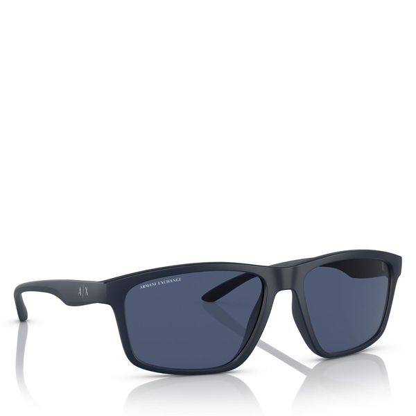 Armani Exchange Sunčane naočale Armani Exchange 0AX4122S 818180 Matte Blue/Dark Blue
