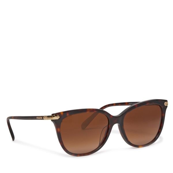 Coach Sunčane naočale Coach 0HC8378U Dark Tortoise 512074