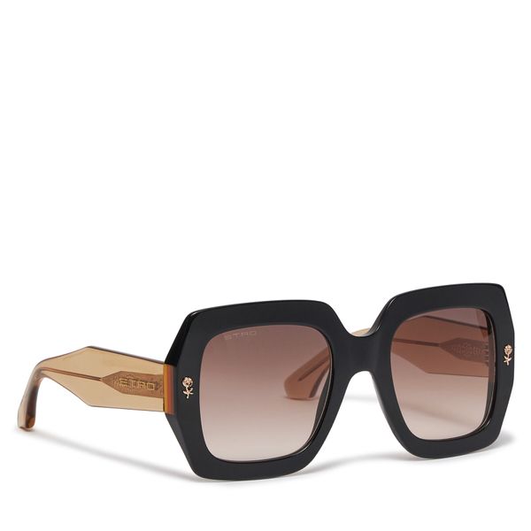 Etro Sunčane naočale Etro 0011/S 71C53HA Black/Gold