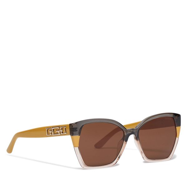 Guess Sunčane naočale Guess GU7912 Yellow/Other/Brown 41E