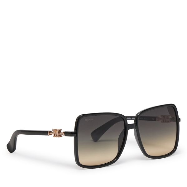 Max Mara Sunčane naočale Max Mara MM0064 Shiny Black / Gradient Smoke