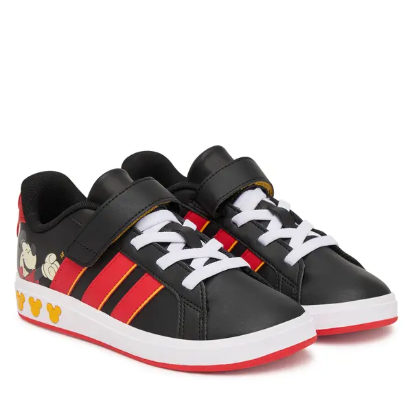 Adidas Tenisice adidas Adidas Disney Mickey Mouse Grand Court Shoes Kids KI9187 Crna
