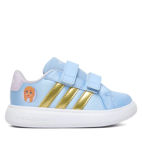 Adidas Tenisice adidas Disney Frozen Grand Court 3.0 JQ4355 Svijetlo plava