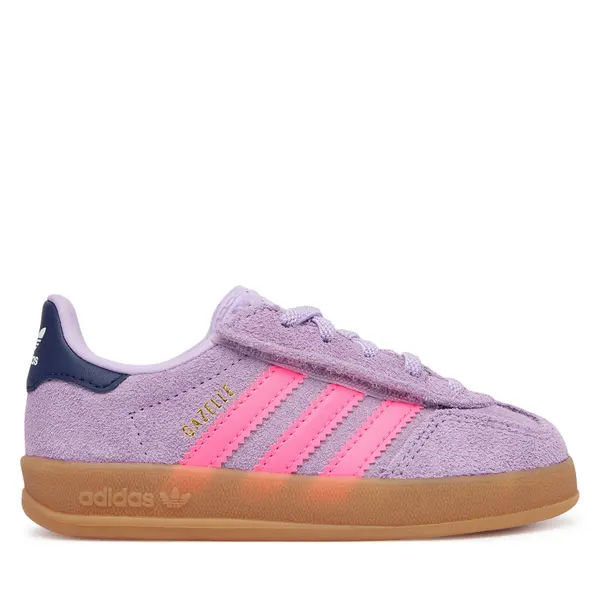 Adidas Tenisice adidas Gazelle Indoor Comfort Closure Elastic Lace IH4012 Ljubičasta