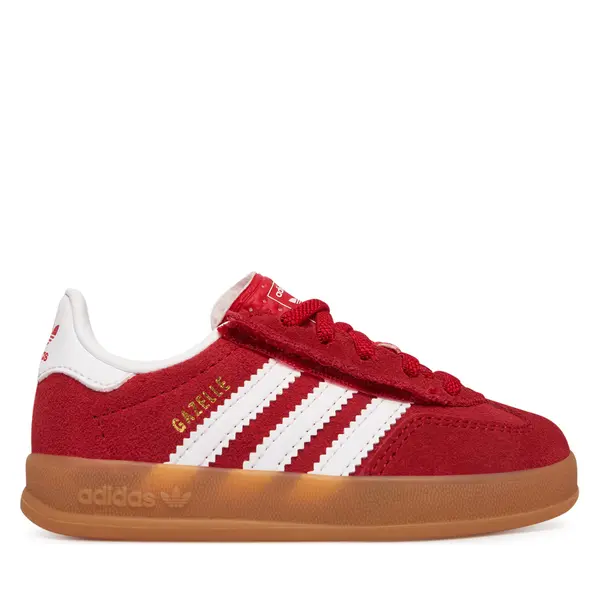 Adidas Tenisice adidas Gazelle Indoor Comfort Closure Elastic Lace IH9132 Crvena