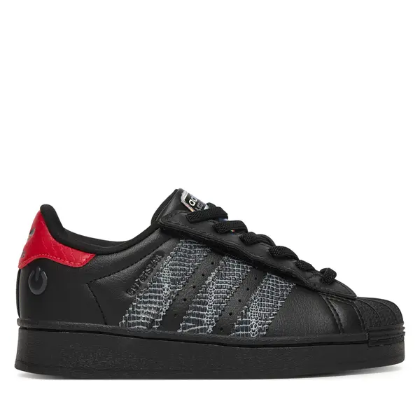 Adidas Tenisice adidas Superstar Led Lights Comfort Closure Elastic Lace Shoes IH6388 Crna