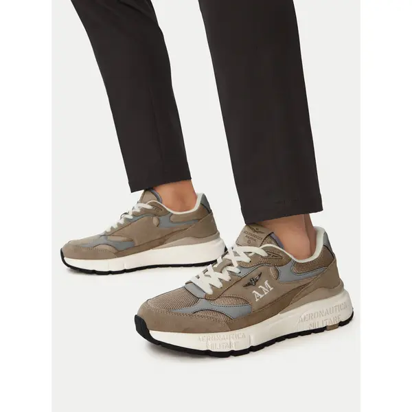 aeronautica militare Tenisice Aeronautica Militare 261SC0318UCT04248 Bež