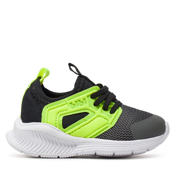 Bibi Tenisice Bibi Fly Baby 1186025 Graphite/Black/Yellow Fluor