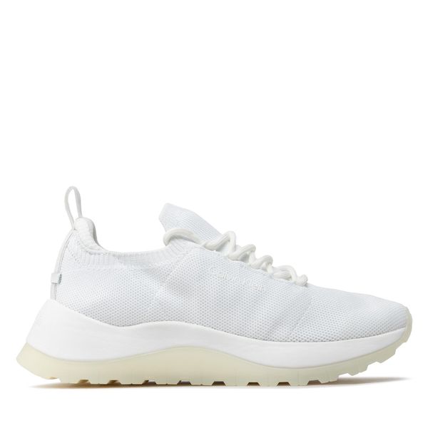 Calvin Klein Tenisice Calvin Klein 2 Piece Sole Lace-Up-Knit HW0HW01337 Ck White YAF