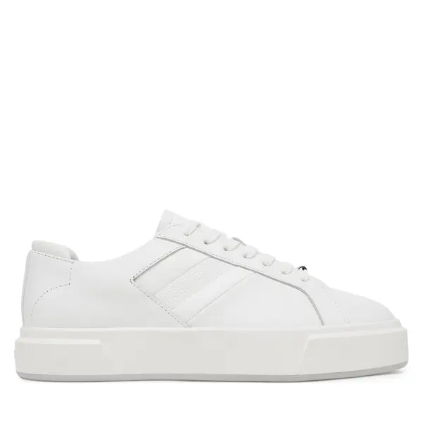 Calvin Klein Tenisice Calvin Klein Basket Cups Lace Up Logo Tape YW0YW02007 Bijela