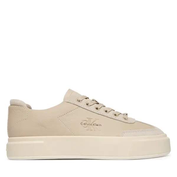Calvin Klein Tenisice Calvin Klein Basket Cups Lup Wt Lth Su HW0HW02984 Bež
